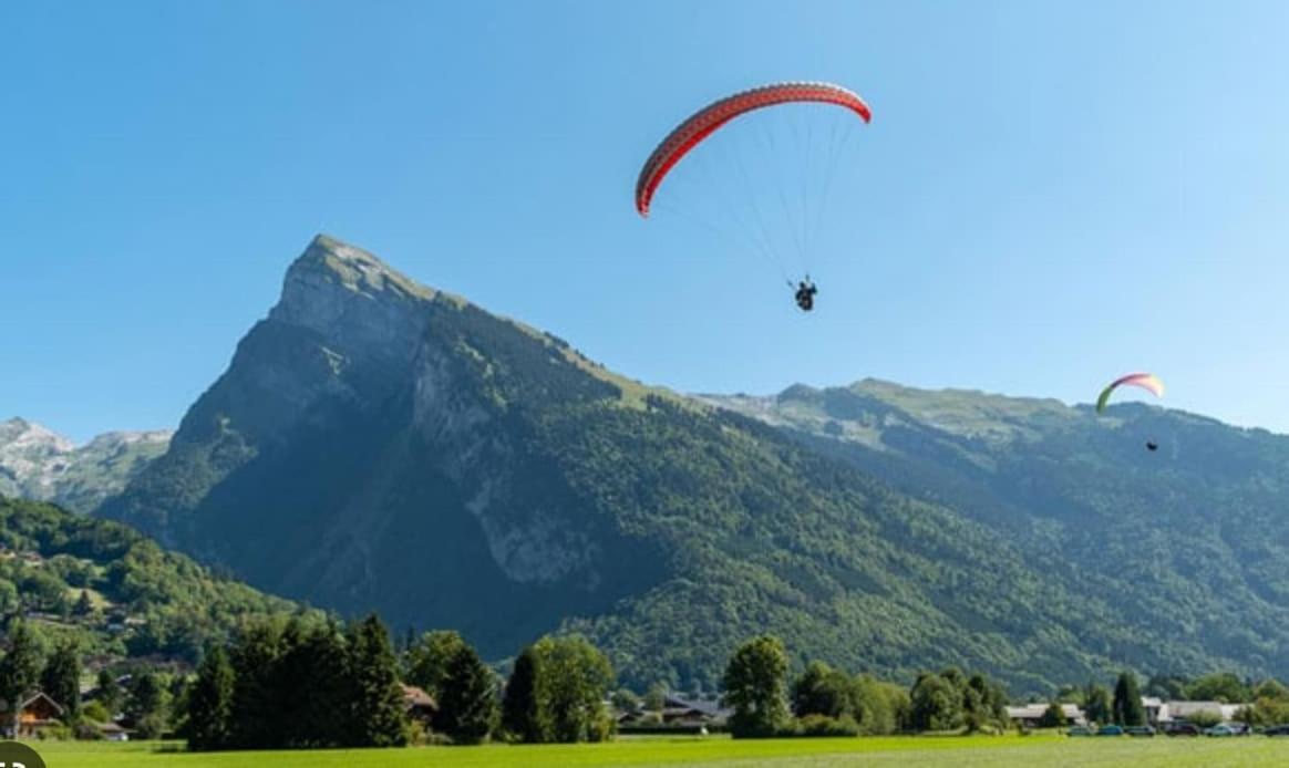 Bungalow 3 Chambres Pour 6 Pers Avec Climatisation Camping 3 Etoiles Samoëns Eksteriør bilde